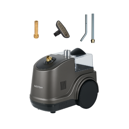 O Kit de Bocais Intercambiáveis NeoSteam® reúne bocal vinco de calça bocal de limpeza e bocal maior para cortinas e roupas de cama oferecendo mais versatilidade no uso do vapor Ideal para dar a 3 - NeoSteam