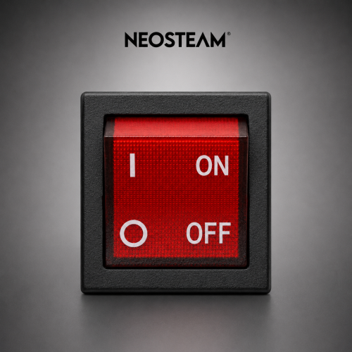 Chave liga/desliga para Vaporizadores Neosteam NS-2 e NS-4.