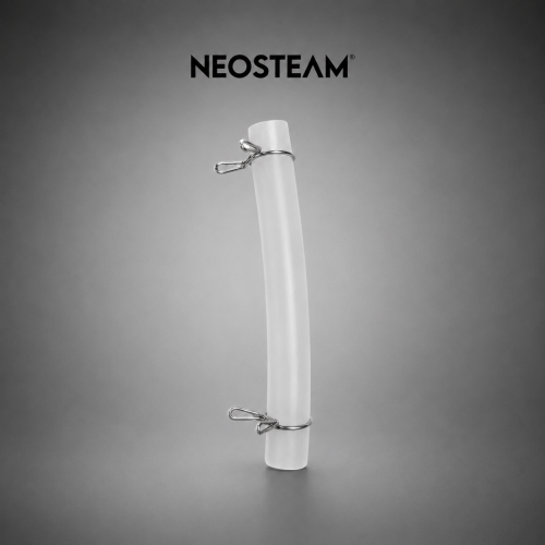 Tubo de Silicone com 2 Abraçadeiras Neosteam para Vaporizadores NS-2 e NS-4