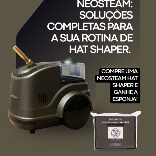 Máquina De Formar Chapéu Profissional + Esponja Grátis